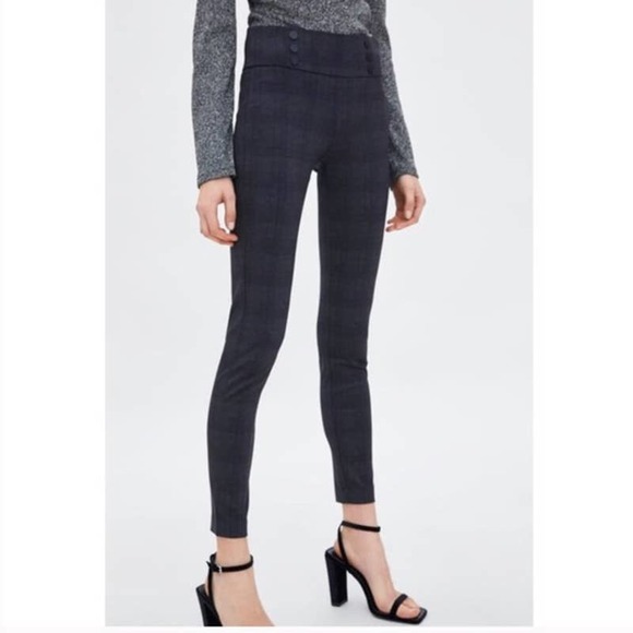 zara-pants-jumpsuits-zara-trafaluc-legging-collection-dark-gray